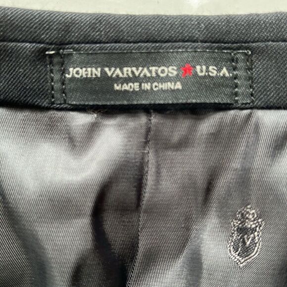 NWOT JOHN VARVATOS | STAR U.S.A. Bedford-JN Wool-Blend Suit Jacket 40L - Picture 9 of 9